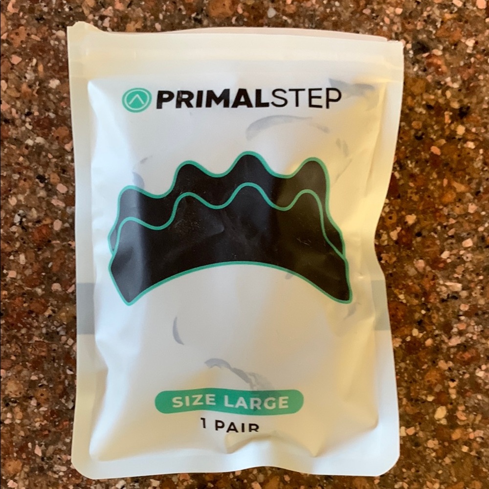 PrimalStep Large Toe Separators, New, open package